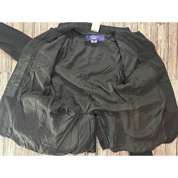 Comme des GARCONS JUNYA WATANABE MAN Patchwork Wool Jacket sz L NWOT - Picture 3 of 10